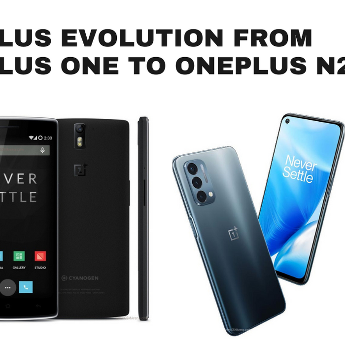 OnePlus Evolution from OnePlus One to OnePlus N200