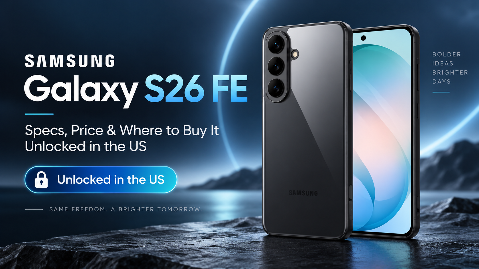 Samsung Galaxy S26 FE: Specs, Price & Where to Buy It Unlocked in the US
