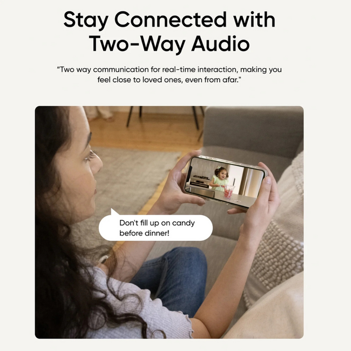 eufy Solo Indoor-Cam C220 Wired (T8W11121-4) White (NEW)