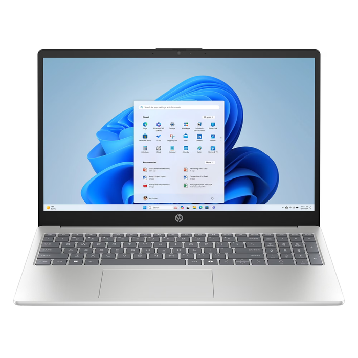 HP 15.6" HD Windows Laptop Intel Processor N250 128GB/4GB RAM Windows 11 Home (New)