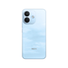 Blue smartphone back view with dual rear cameras and Redmi logo
