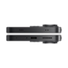 Black smartphone top edge side view with speaker grille and ports