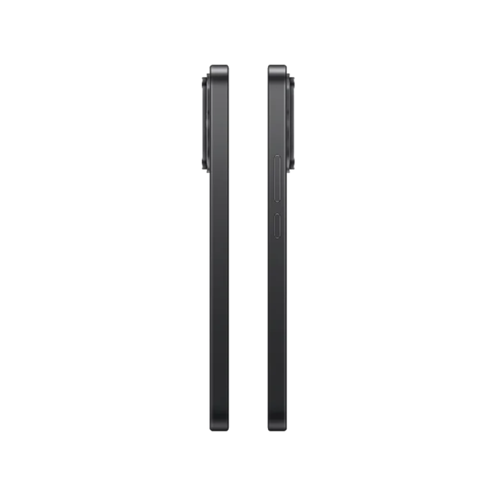Black smartphone side profile showing slim buttons and edges