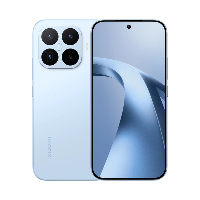 Xiaomi 17T 5G smartphone in opal white, front screen and back with quad cameras
