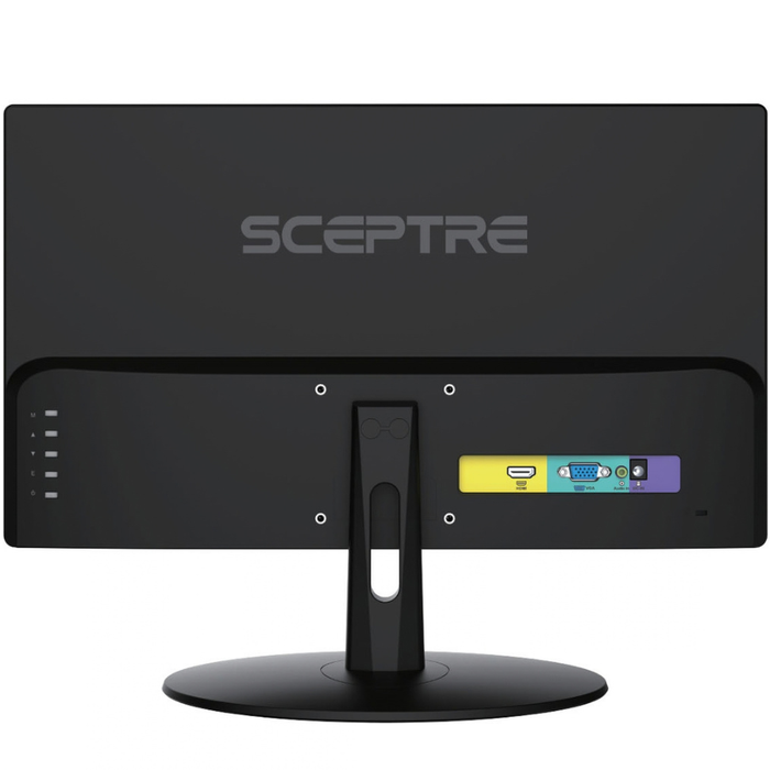 Sceptre E205W-16003RTT 20" LED Monitor HD+ 75Hz 3ms Built-In Speakers Black (New)
