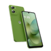 Motorola Moto G06 smartphone, bright green back and front screen, 64GB/4GB RAM
