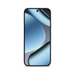 Pixel 10 Pro 6.3-inch smartphone front view in moonstone blue with abstract wallpaper