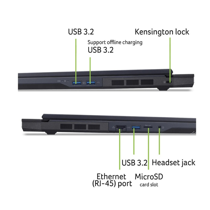 Acer Predator Helios Neo 18 AI (PHN18-72-92Y3) 1TB/16GB RAM Abyssal Black (NEW)