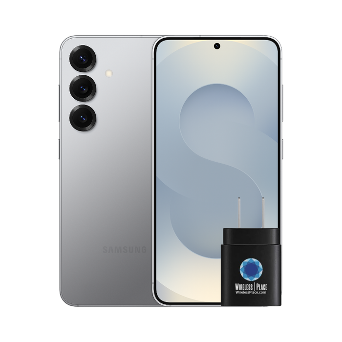 Samsung Galaxy S25 5G (S931B) GSM Unlocked International Version with 45W USB C Wall Charger (New)