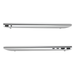Glacier Silver HP OmniBook 5 laptop side view showing ports and vents