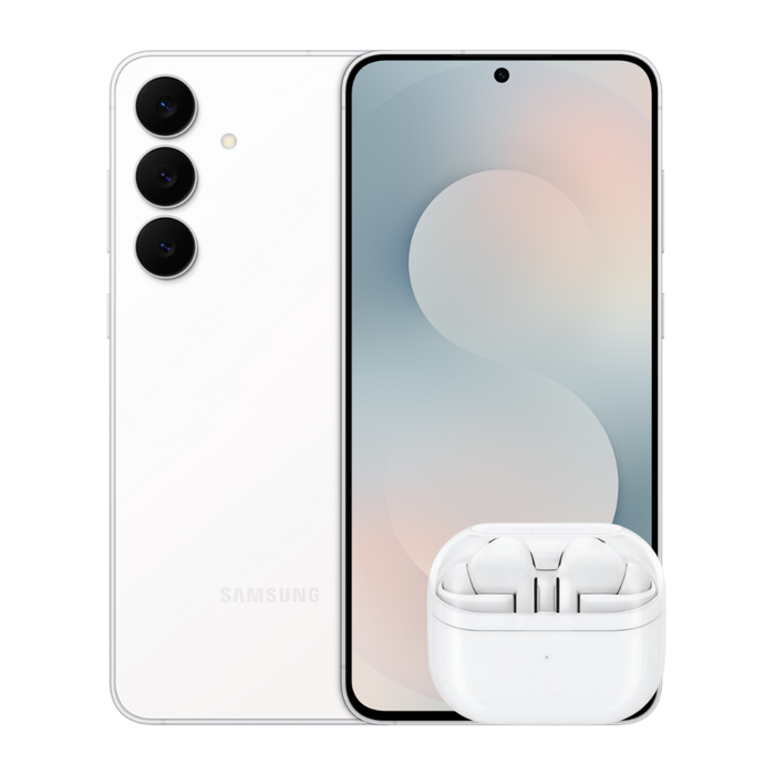 Samsung Galaxy S25 FE 5G (S731B) GSM Unlocked International Version with Samsung Galaxy Buds 3 Pro (Bundle) (NEW)