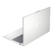 Natural Silver laptop back cover with HP logo, hinge and keyboard visible.