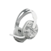 Wireless gaming headset with over-ear cushions and light gray camo side panel