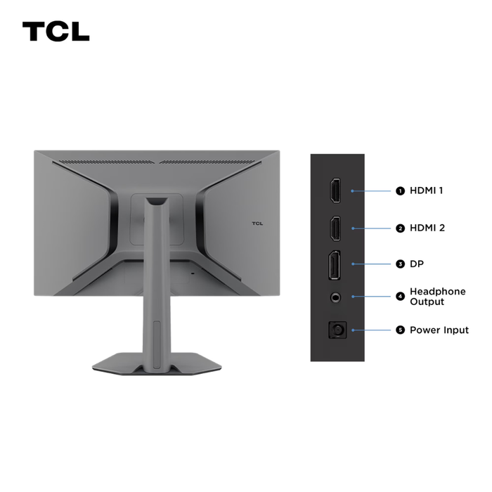 TCL P2A Pro 27” (27P2A) QHD Mini LED Gaming Monitor 320Hz 1ms Black (New)