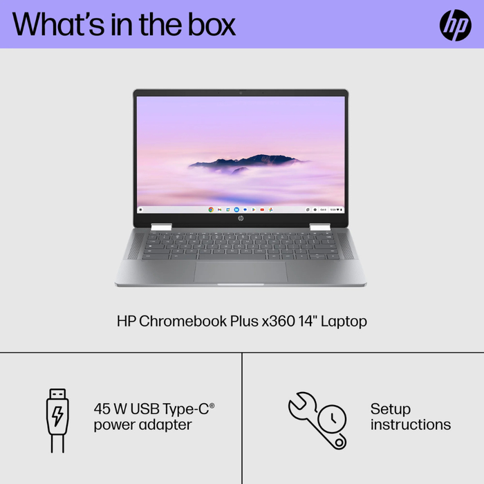 HP x360 14" (14B-CD0133WM) 128GB/8GB RAM Meteor Silver (NEW)