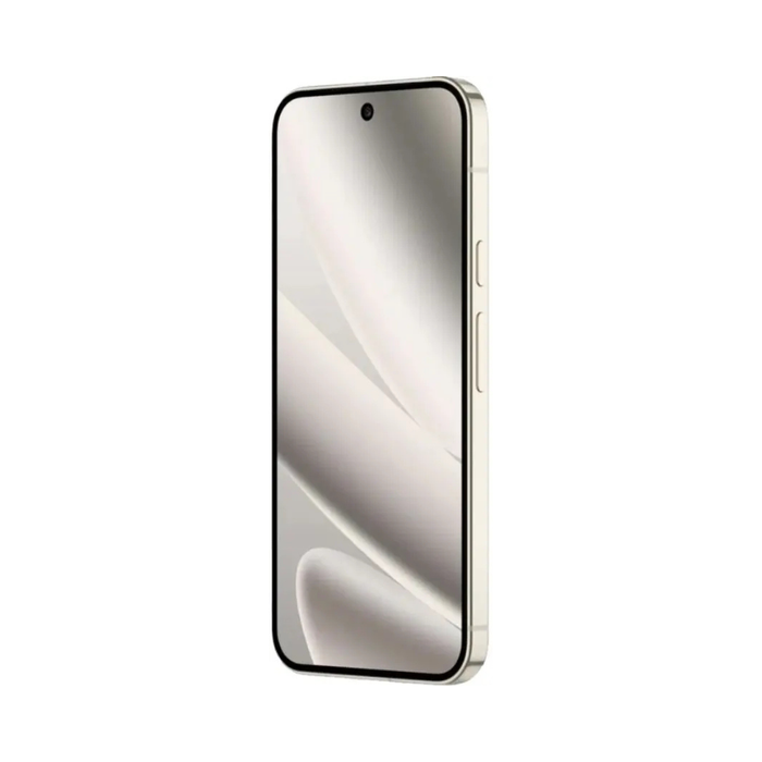Google Pixel 10 Pro XL smartphone, front view with slim black display bezels