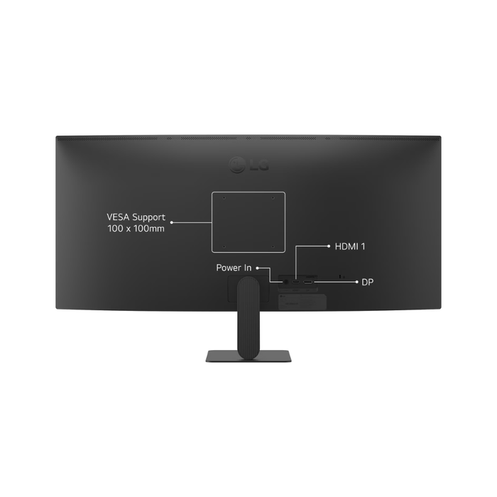 LG UltraWide 34" (34U601B-B) WQHD Curved Monitor 120Hz AMD FreeSync Premium Black (New)