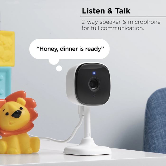 Merkury Smart Indoor Camera 1080p (MI-CW051-199W) White (NEW)