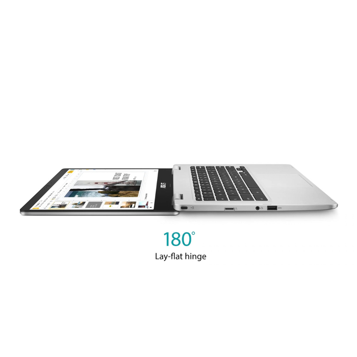 ASUS Chromebook 14" (C424MA-WH44F) 64GB/4GB RAM (Chrome OS) Silver (New)