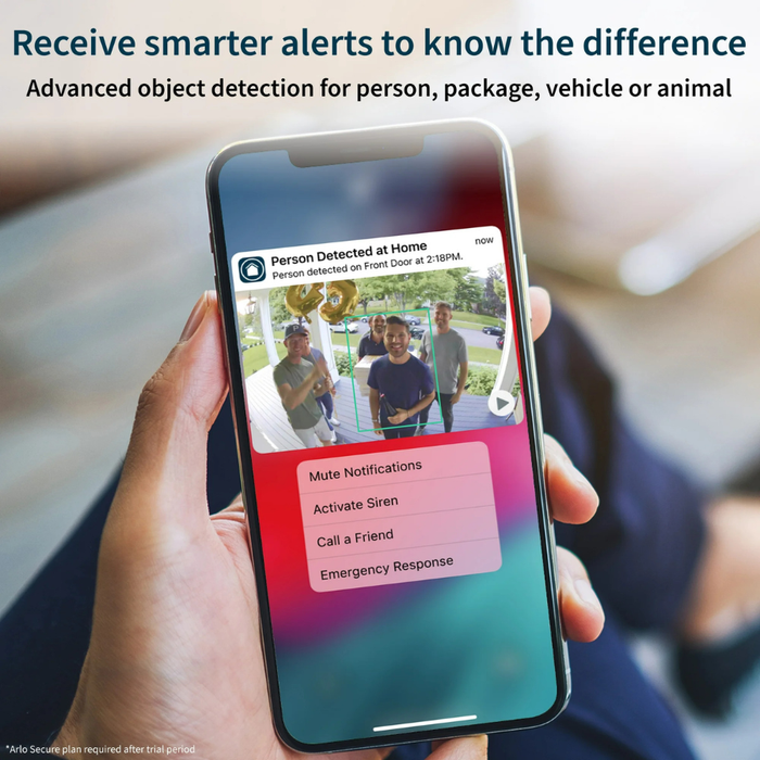 Arlo Pro 3 (FB1001-100NAS) Floodlight Camera White (NEW)