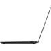 Black Microsoft Surface Laptop 13.8" thin side profile with edge ports visible.