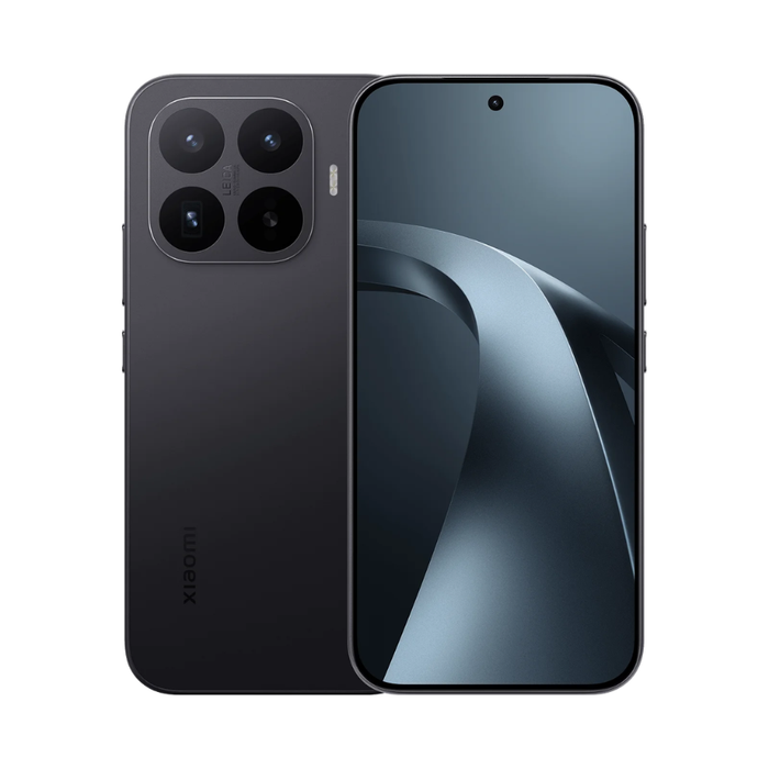 Xiaomi 17T 5G smartphone in black, front screen and back with quad-camera array