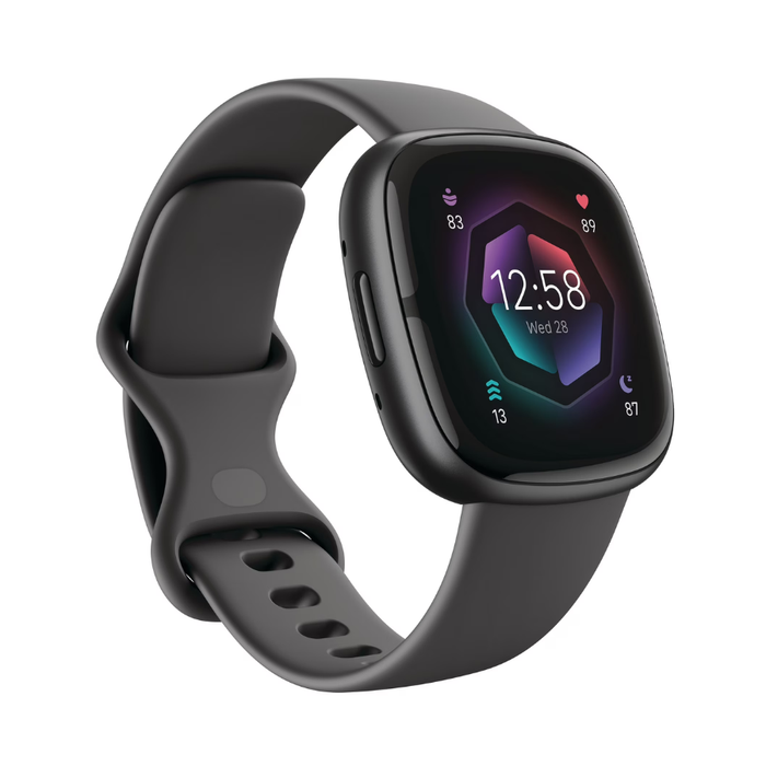 Fitbit Sense 2 Smartwatch in Shadow Grey with Graphite aluminum case