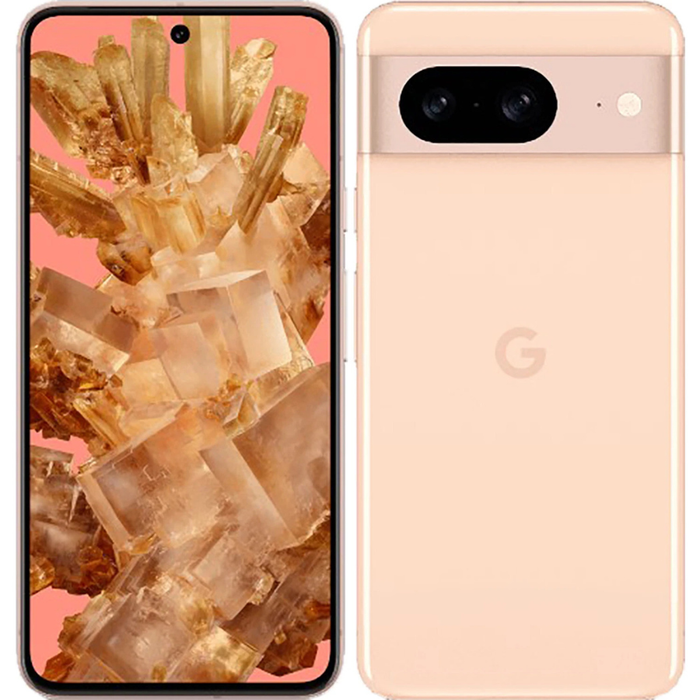 Google Pixel 8 6.2" 128GB/8GB RAM (USA Version Unlocked) Rose (NEW)