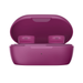 Bose QuietComfort Petal Pink wireless earbuds in charging case, open front view