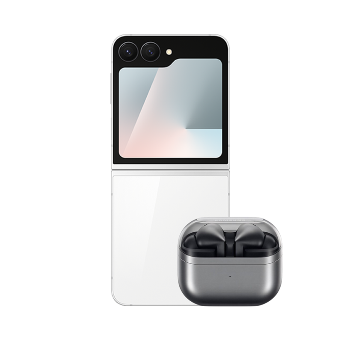 Samsung Galaxy Z Flip7 FE (F761B) 256GB/8GB RAM GSM Unlocked International Version with Samsung Galaxy Buds 3 Pro (Bundle) (NEW)