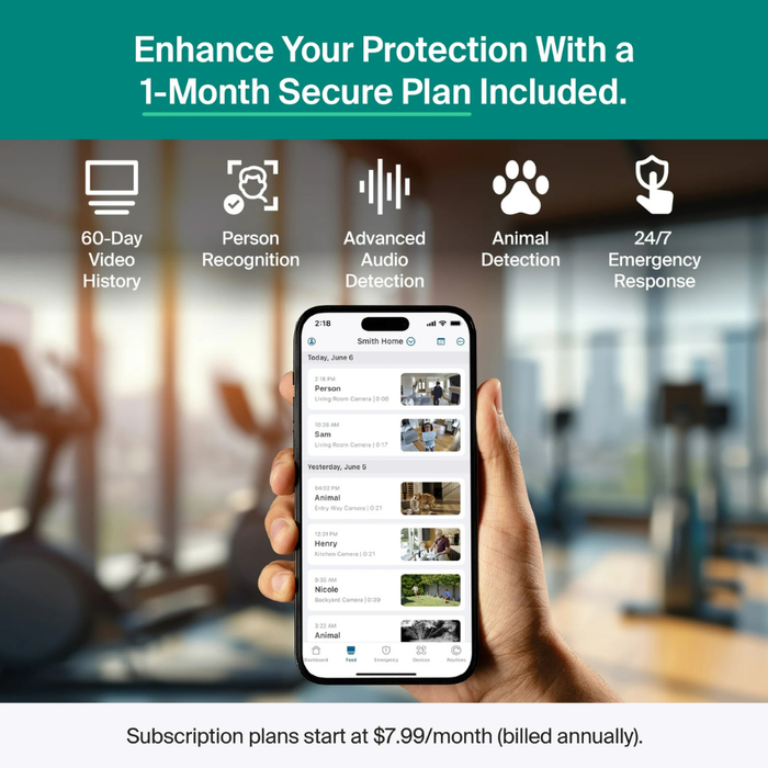 Arlo (VMC3070-100NAS) Essential Indoor Security Camera 3rd Gen (2025) White (NEW)