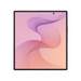 Violet Shadow foldable smartphone unfolded front display with abstract wallpaper