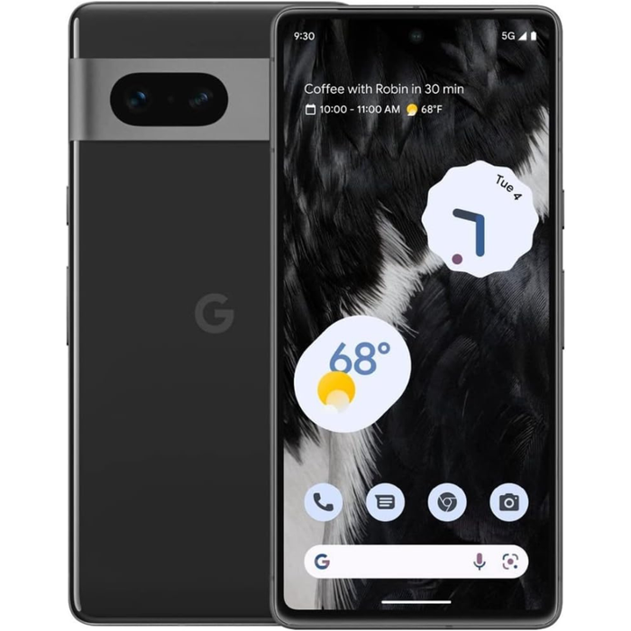 Google Pixel 7 6.3" 128GB/8GB RAM (USA Version Unlocked) Obsidian (NEW)