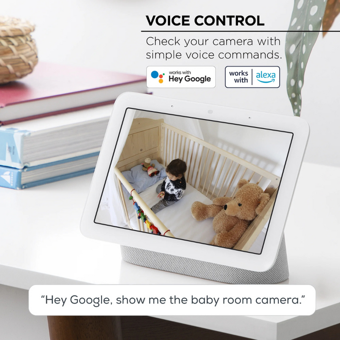 Merkury Smart Indoor Camera 1080p (MI-CW051-199W) White (NEW)