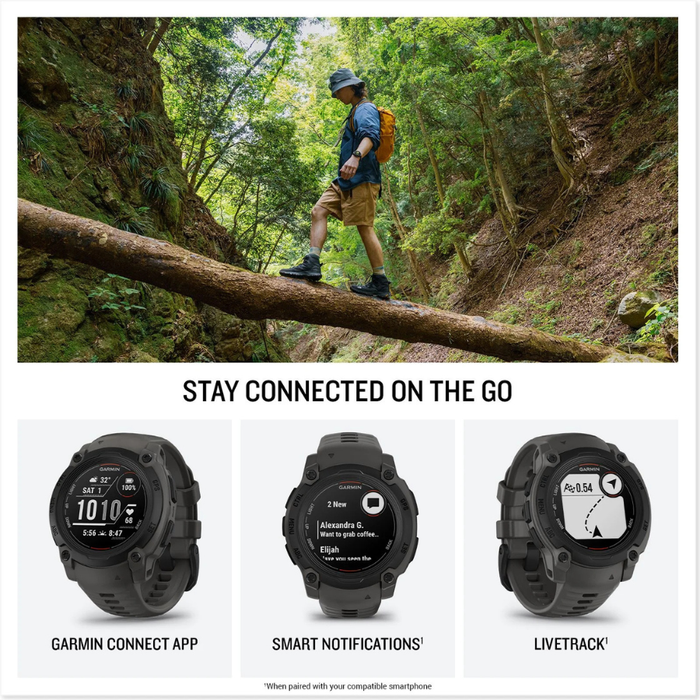 Garmin Instinct® E 45mm, Rugged Outdoor GPS Smartwatch (New)