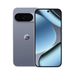 Pixel 10 Pro 6.3-inch smartphone in moonstone blue, rear camera bar and front screen