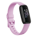 Fitbit Inspire 3 in Lilac Bliss with black fitness display and silicone strap