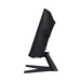 Black Samsung Odyssey G5 gaming monitor side view with slim stand