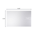 ASUS Vivobook 15 laptop size diagram: 14.16 in by 9.15 in, Cool Silver.