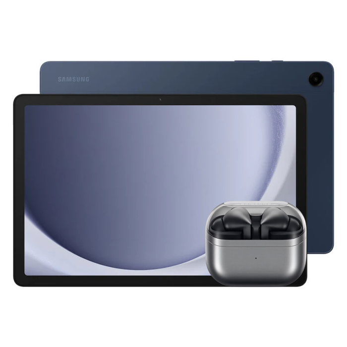 Samsung Galaxy Tab A9+ (X210 / X216) 64GB/4GB RAM GSM Unlocked International Version with Samsung Galaxy Buds 3 Pro (Bundle) (New)