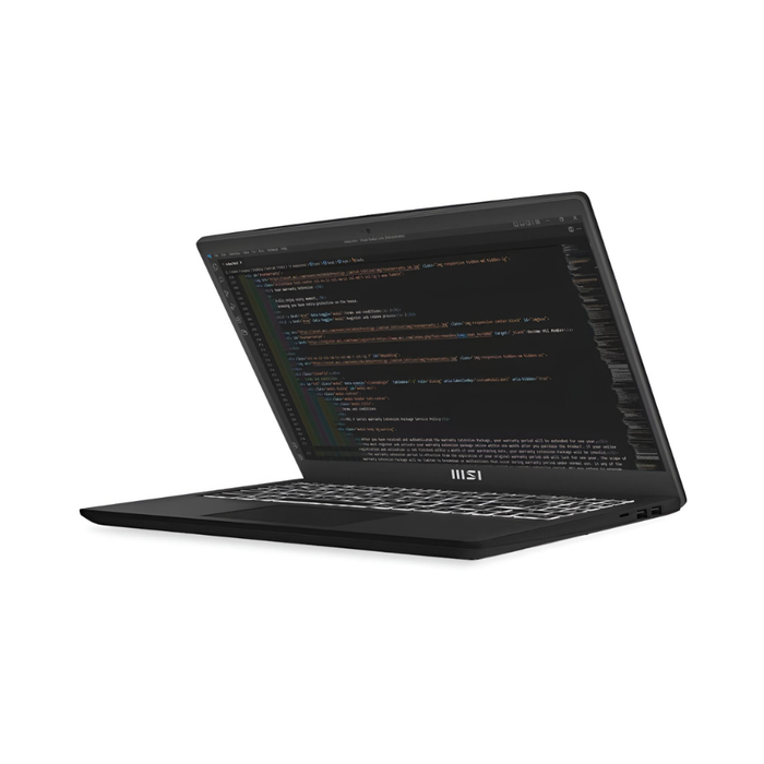 MSI Modern 15 15.6" (B13M-1097US) 512GB/16GB RAM Windows 11 Home Classic Black (New)