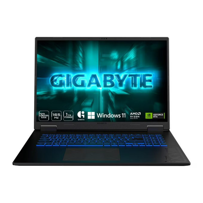 GIGABYTE Gaming A18 18" (3VHK3USC64SH) 1TB/32GB RAM Windows 11 Home Black Steel (New)