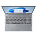 IdeaPad Slim 3i laptop keyboard and touchpad with screen showing blue desktop
