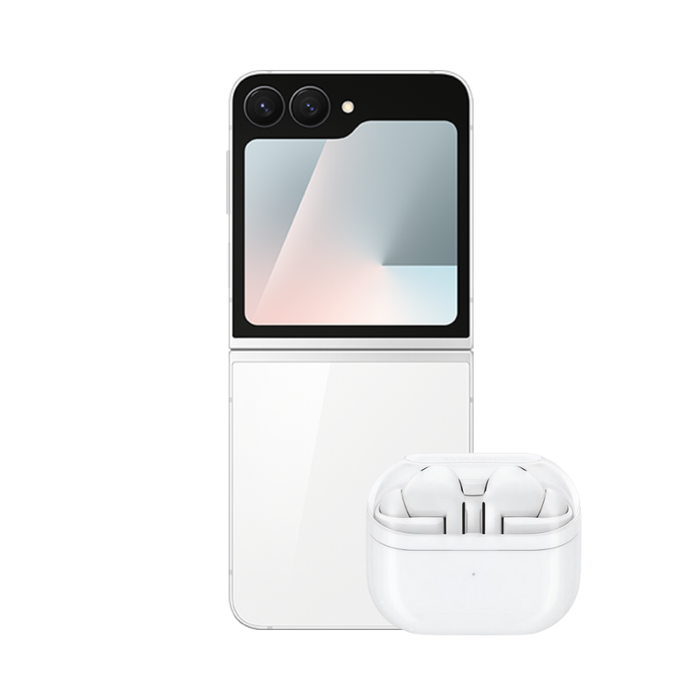 Samsung Galaxy Z Flip7 FE (F761B) 256GB/8GB RAM GSM Unlocked International Version with Samsung Galaxy Buds 3 Pro (Bundle) (NEW)