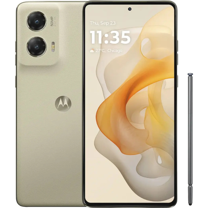 Motorola Moto G Stylus 5G (2023) 256GB/8GB RAM (USA Model Unlocked) Caramel Latte (New)