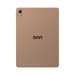 Onn 11-inch tablet back, mocha finish with dual camera module