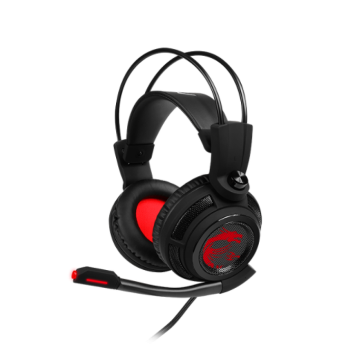 MSI DS502 Ultra Lightweight Gaming Headset Black (NEW)
