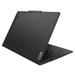 Lenovo ThinkPad T14s laptop back cover in black, ports edge visible