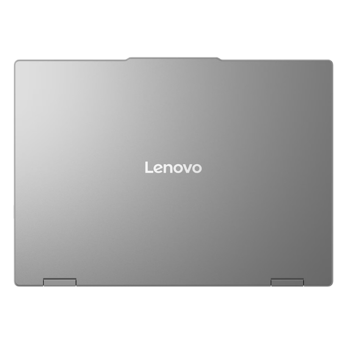 Lenovo Luna Grey 2-in-1 laptop back, centered Lenovo logo
