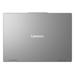Lenovo Luna Grey 2-in-1 laptop back, centered Lenovo logo